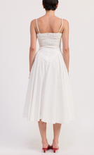 Load image into Gallery viewer, Corset Bustier Midi A Line Dress