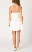Load image into Gallery viewer, Sleeveless Tie Front Keyhole Mini Dress