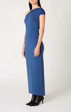 Load image into Gallery viewer, One Shoulder Bodycon Stretch Maxi Dress