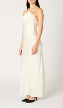 Load image into Gallery viewer, Halter Lace Trim Maxi Dress