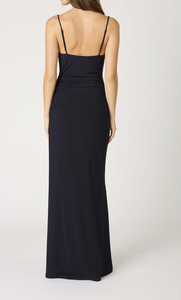 Sleeveless Cowl Neck Maxi Dress