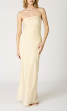 Load image into Gallery viewer, Strapless Tie Back Maxi Dress