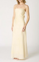 Load image into Gallery viewer, Strapless Tie Back Maxi Dress