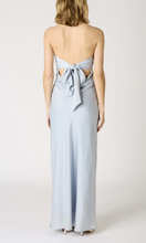 Load image into Gallery viewer, Strapless Tie Back Maxi Dress