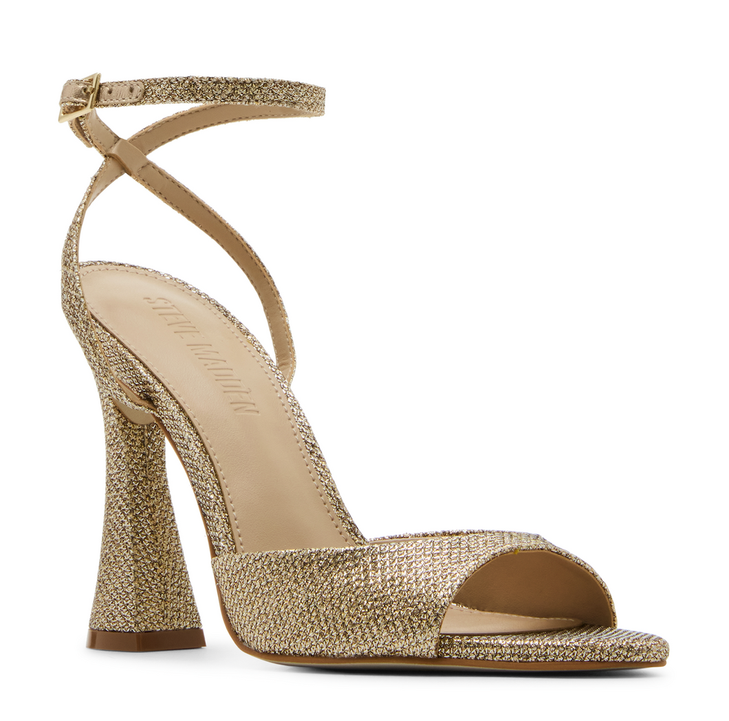 Ankle Strap Pointed Toe Block Heel