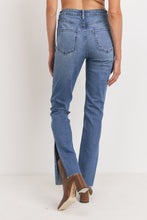 Load image into Gallery viewer, Side Slit High Rise Vintage Denim Jeans