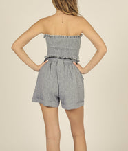 Load image into Gallery viewer, Smock Tie Chambray Bandeau