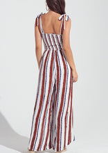 Load image into Gallery viewer, Smocked Top Tulip Pant Jumpsuit
