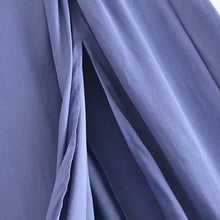 Load image into Gallery viewer, Drape Slit Midi Skirt