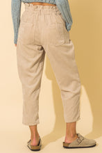 Load image into Gallery viewer, Paper Bag Waist Corduroy Pants