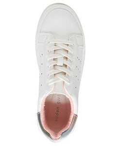 Flatform Lace Up Round Toe Sneaker