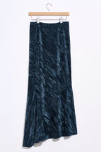 Load image into Gallery viewer, Crushed Velvet Slip Maxi Skirt