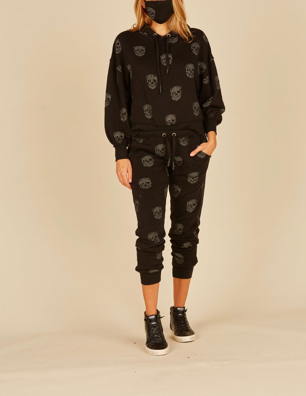 Skull Crew Neck Sweatshirt