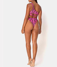 Load image into Gallery viewer, Snake Skin High Waist Ledra Bikini Set