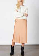 Load image into Gallery viewer, Satin Bias Cut Midi Skirt