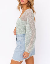 Load image into Gallery viewer, Long Sleeve Floral Ruch Bodysuit