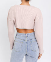 Load image into Gallery viewer, Rib Knit Clavicle Sweater