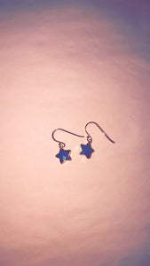 Semi Precious Mini Star Earings