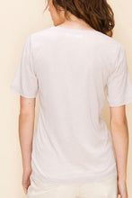 Load image into Gallery viewer, Scoop Neck Relaxed Fit T Shirt