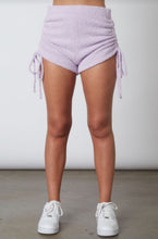 Load image into Gallery viewer, Drawstring Plush Fuzzy Sweater Shorts