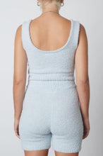 Load image into Gallery viewer, Notched Fuzzy Sweater Tank Top