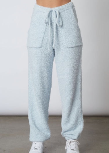 Plush Fuzzy Sweater Joggers