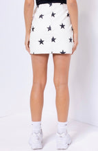 Load image into Gallery viewer, Printed Star Faux Eco Leather Mini Skirt