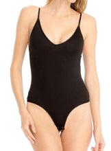 Load image into Gallery viewer, V Neck Thong Bodysuit