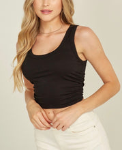 Load image into Gallery viewer, Ribbed Sleeveless Tank Crop Top