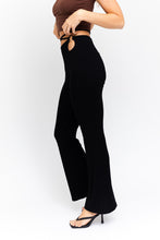 Load image into Gallery viewer, Ribbed O Ring Flare Pants