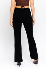 Load image into Gallery viewer, Ribbed O Ring Flare Pants