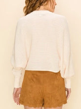 Load image into Gallery viewer, Rib Knit Dolman Sleeve Sweater