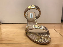 Load image into Gallery viewer, Leather Strap Jute Heel Sandal