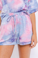 Load image into Gallery viewer, Tie Dye 2 Pocket Cuff Shorts