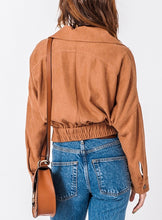 Load image into Gallery viewer, Drop Shoulder Asymmetrical Zip Jacket