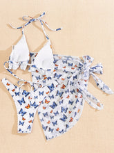 Load image into Gallery viewer, Butterfly 3 Piece Bikini