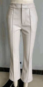 High Waist Leather Pants