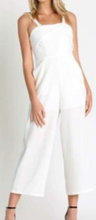 Load image into Gallery viewer, Thick Strap Wide Leg Crop Jumpsuit