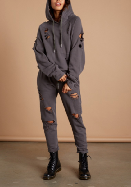 Raglan sleeve kangaroo pocket hoodie sales