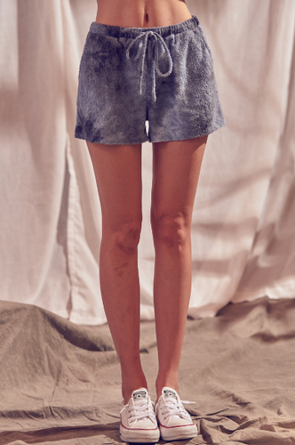 Tie Dye Terry Cloth 2 Pocket Shorts