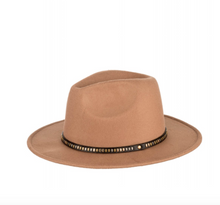 Load image into Gallery viewer, Panama Stud Trim Hat