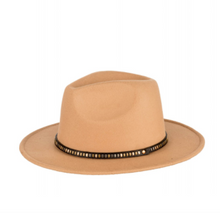 Load image into Gallery viewer, Panama Stud Trim Hat