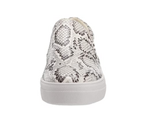 Load image into Gallery viewer, Snake Skin Style Platform Slip On Sneakers