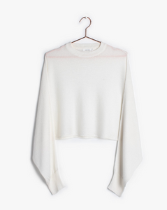 Dolman Sleeve Crop Sweater