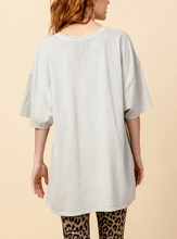 Load image into Gallery viewer, Distressed Oversized T Shirt