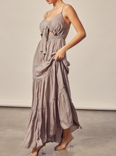 Load image into Gallery viewer, Satin Maxi Dress
