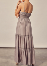Load image into Gallery viewer, Satin Maxi Dress