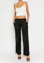 Load image into Gallery viewer, Satin Wide Leg Pants
