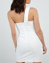 Load image into Gallery viewer, One Shoulder Asymmetrical Mini Dress