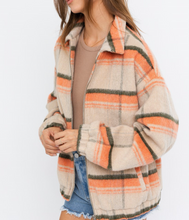 Load image into Gallery viewer, Plaid Oversize Jacket
